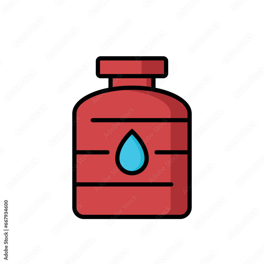 Water Tank Icon Vector Design Template Water Tank Icon Vector Design Template