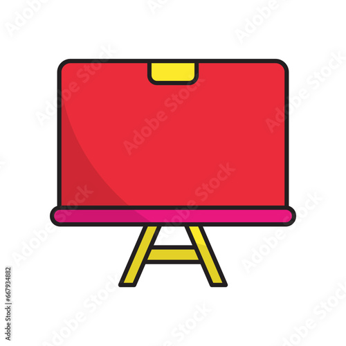 White Board icon vector design templates simple and modern