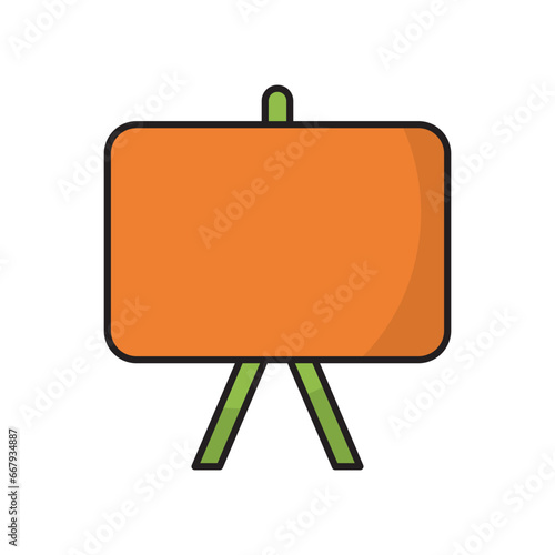 White Board icon vector design templates simple and modern