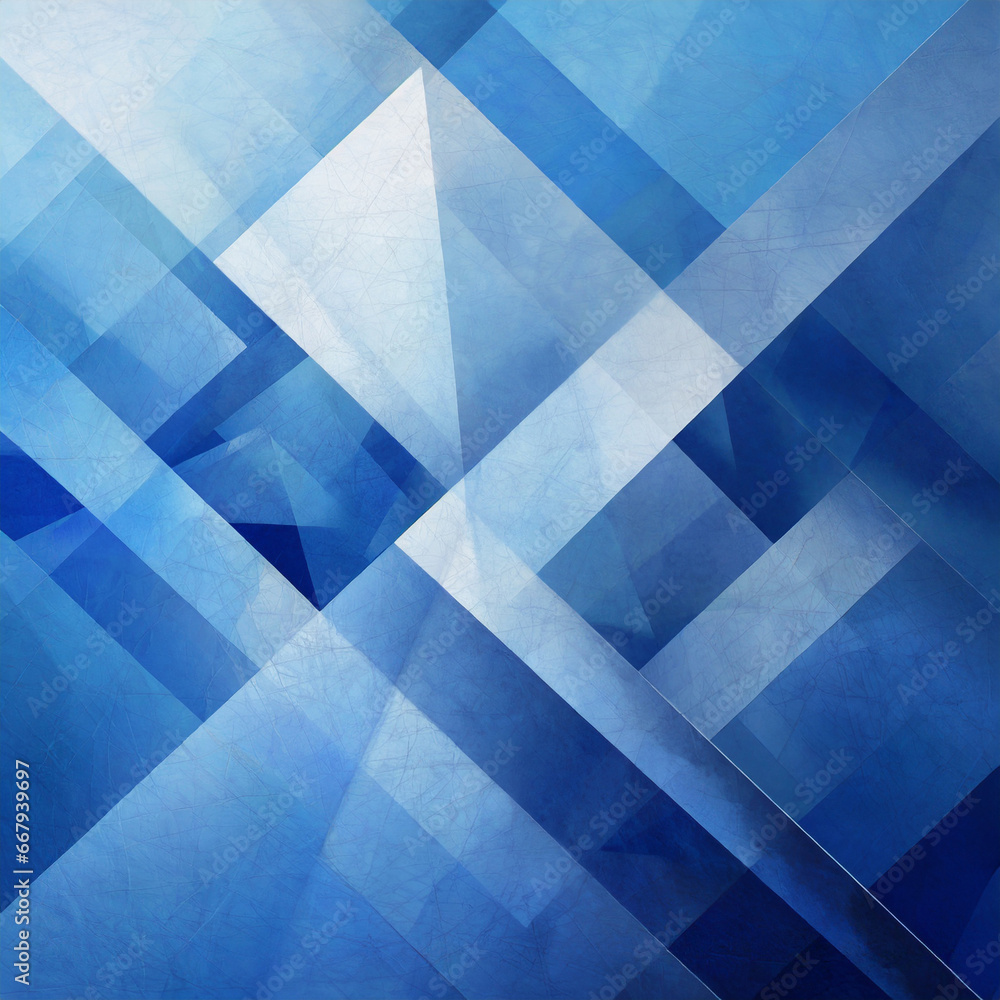 modern abstract blue background design with layers of textured white ...