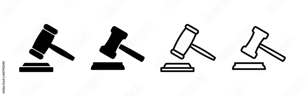 Gavel icon vector. judge gavel icon. auction hammer Gavel icon vector. judge gavel icon. auction hammer