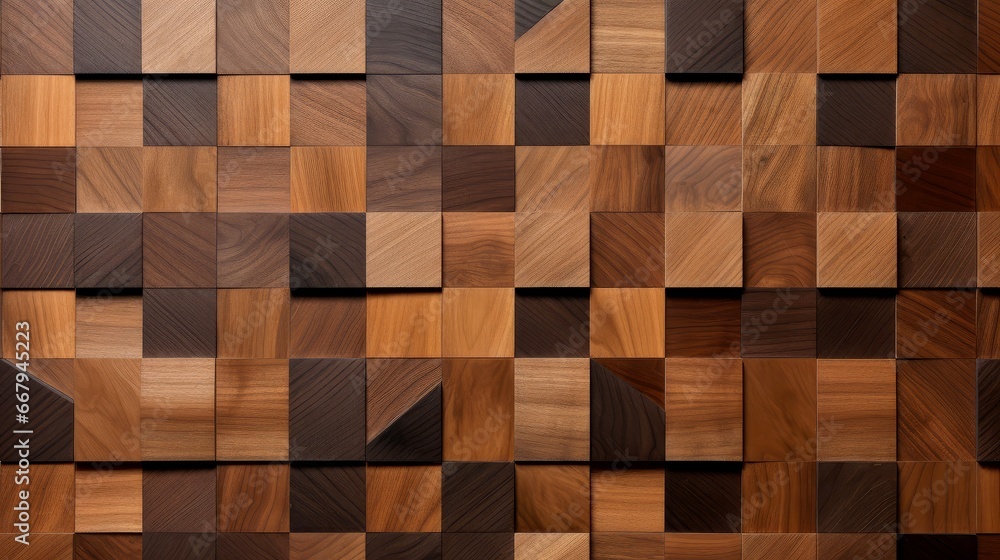 Wood marquetry wall parquet, abstract pattern background Wood marquetry wall parquet, abstract pattern background