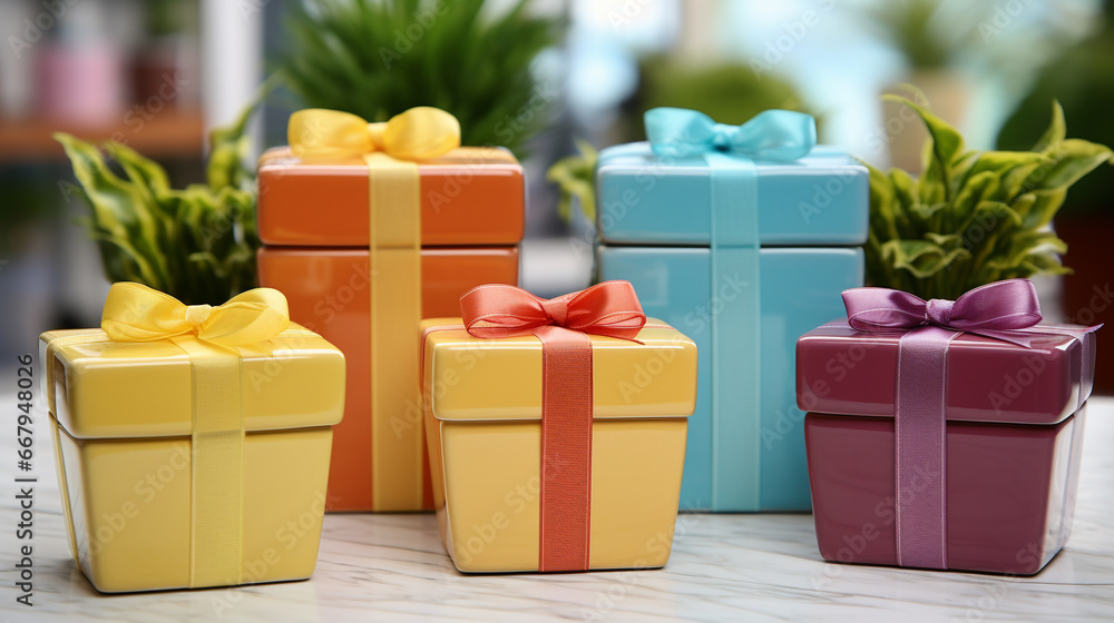 Obraz premium boxes HD 8K wallpaper Stock Photographic Image 