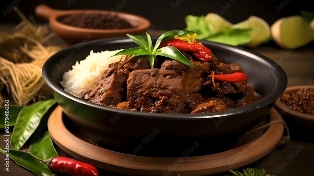 Rendang or Randang is The Most Delicious Food in the World. Made from