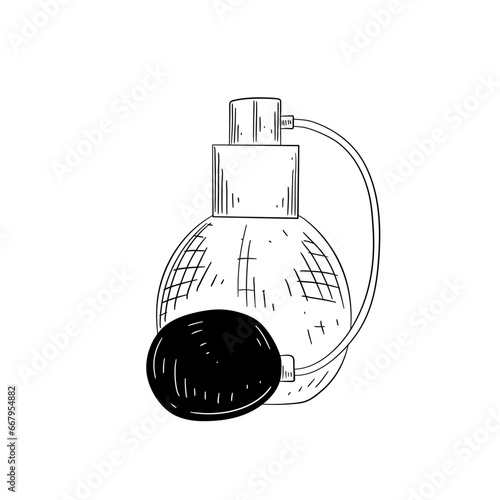 perfume handdrawn illustration 