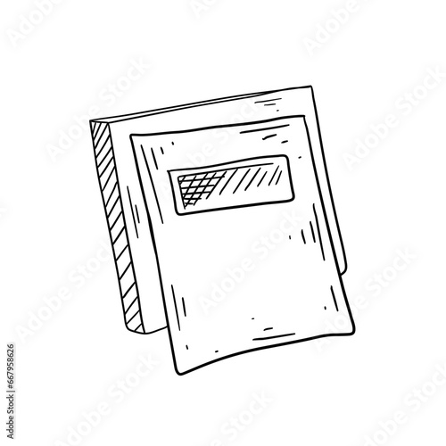 mail boxes hand drawn