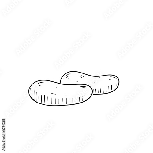 pastry handdrawn illustration  © nikagraphic