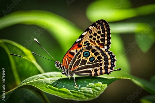 butterfly on leaf © rizwan