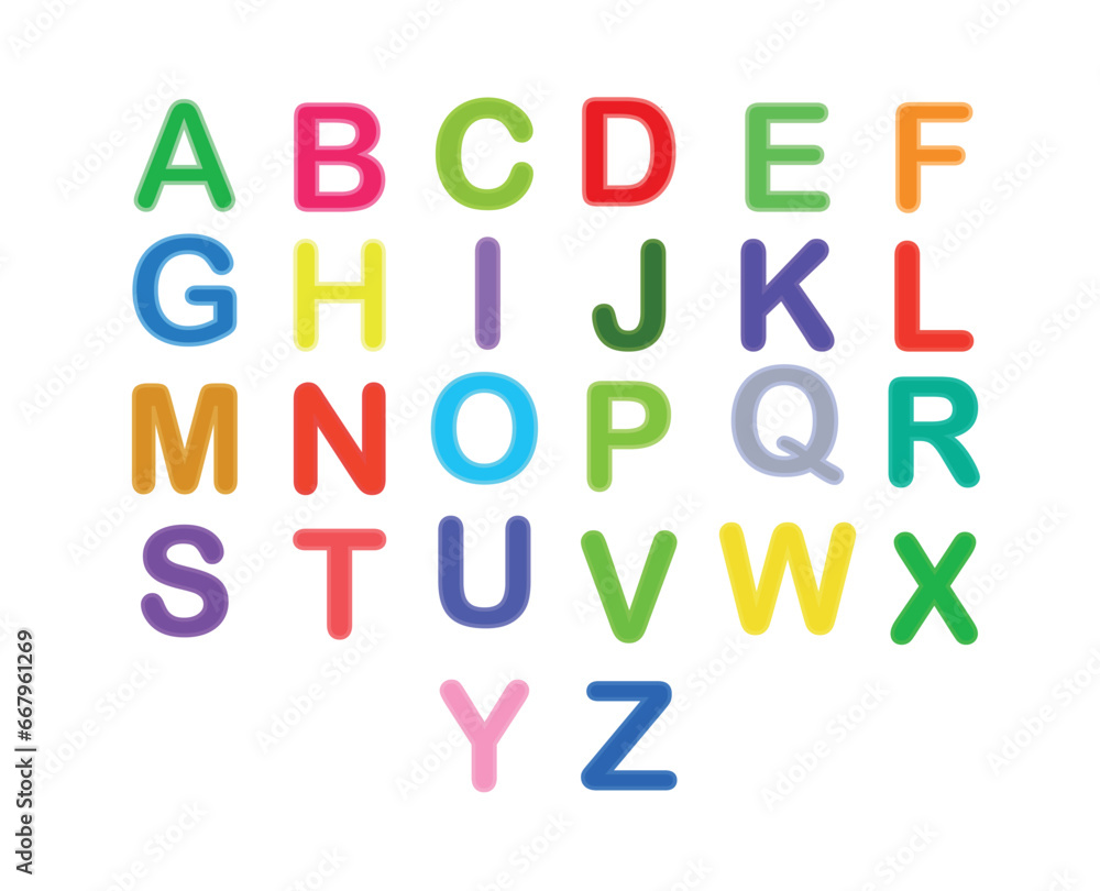 Cute ABC Alphabets English Learning 