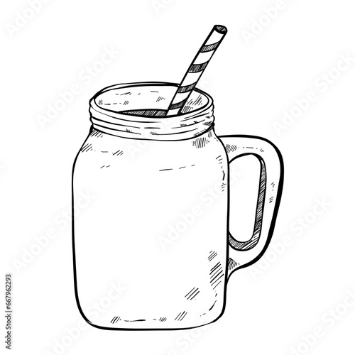 ice water summer vacation handdrawn 