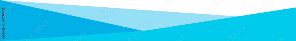 Fototapeta premium Footer Design Element Isolated Vector