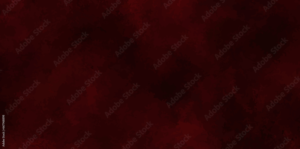 Fototapeta premium Red watercolor ombre leaks and splashes texture on white watercolor paper background with scratches and Old red scratched wall,tiles luxury stone floor seamless glitter for interior and exterior,