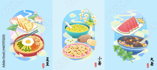 Delicious food for summer season