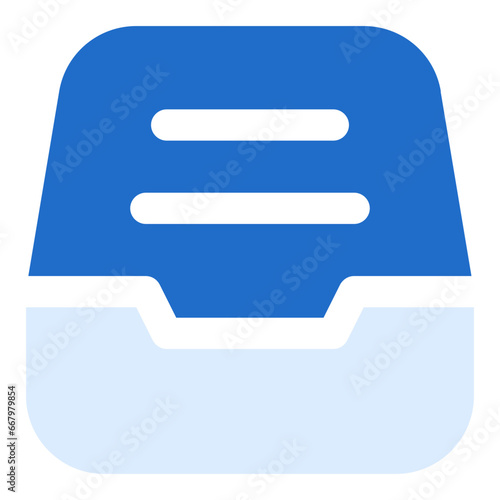 Inbox duo tone