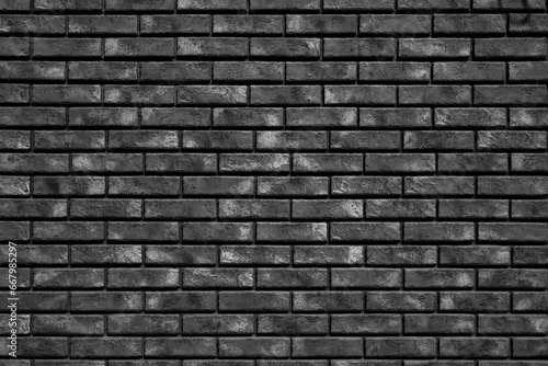 Black Brick Wall Background Image