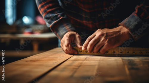 close up of a person holding a table Generative Ai