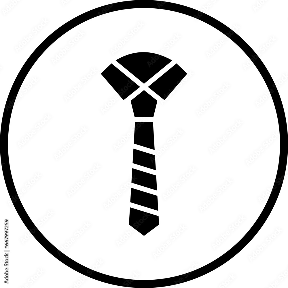 Vector Design Tie Icon Style