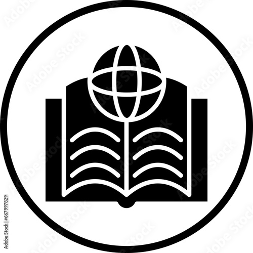 Vector Design Encyclopedia Icon Style