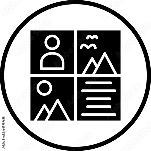 Vector Design Storyboard Icon Style