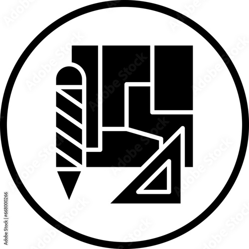 Vector Design Engineering Sketch Icon Style