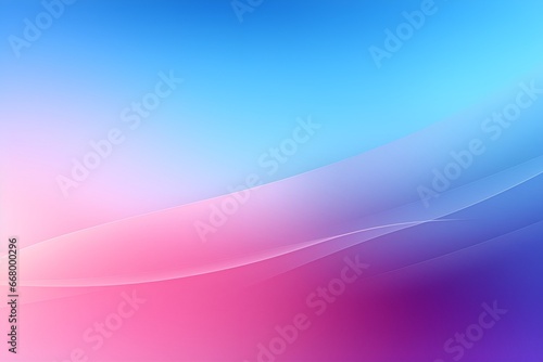 Winter blue and pink gradient background