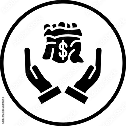 Vector Design Financial Help Icon Style