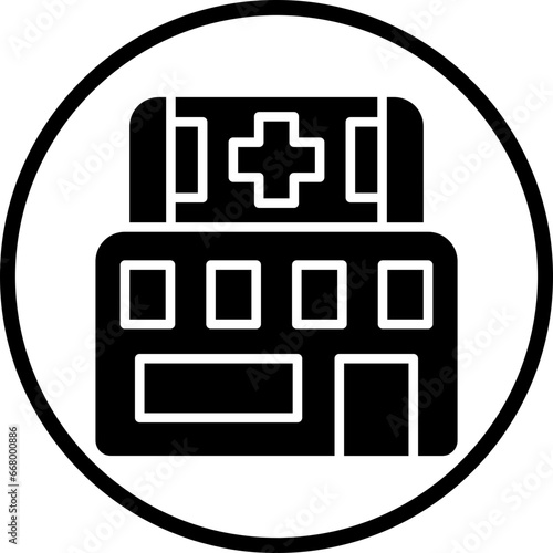 Vector Design Clinic Icon Style