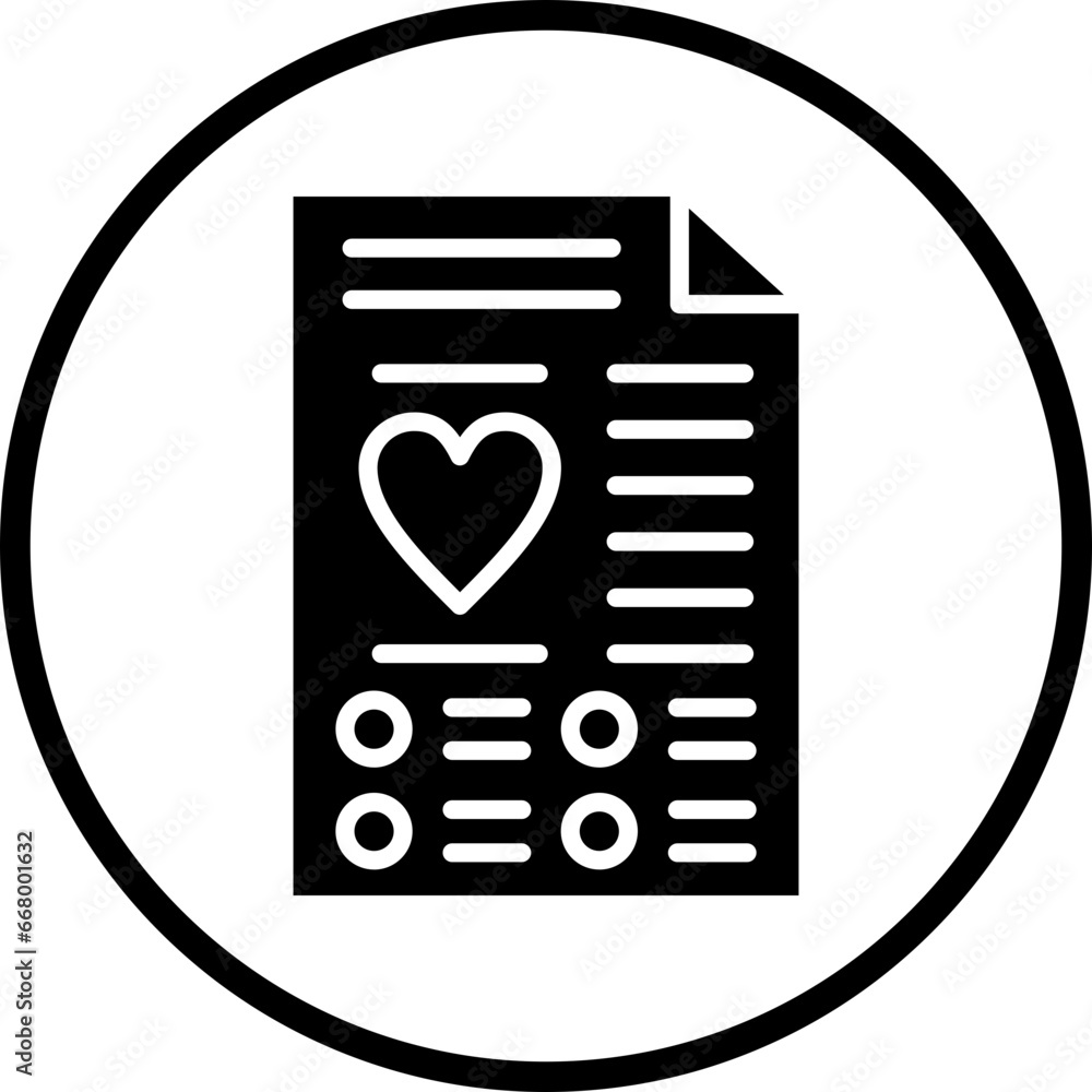 Vector Design Wishlist Icon Style Vector Design Wishlist Icon Style
