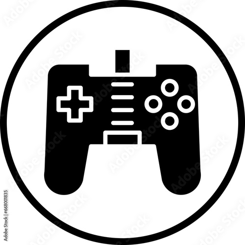 Vector Design Gamepad Icon Style