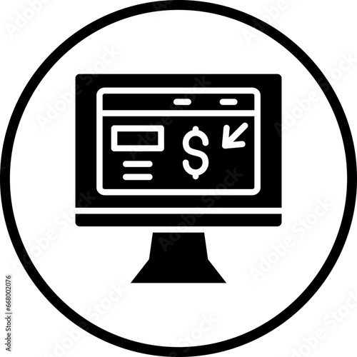 Vector Design Crowdfunding Portal Icon Style