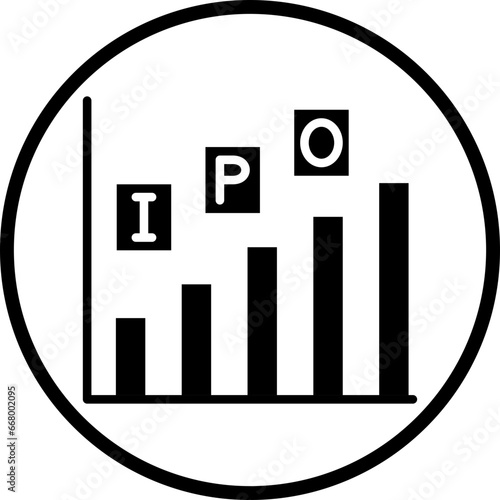 Vector Design IPO Icon Style