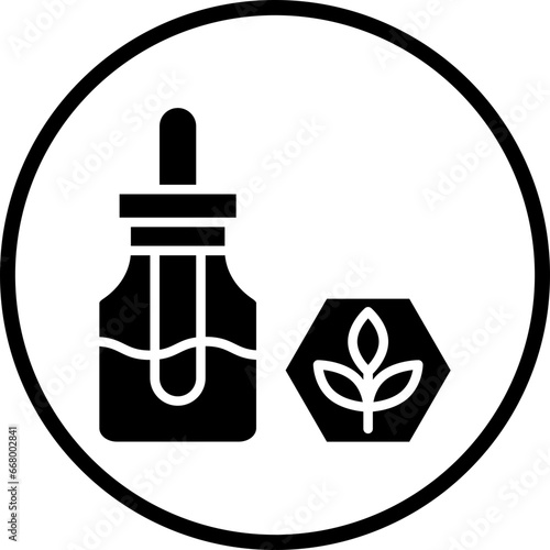 Vector Design Cbd Oil Icon Style