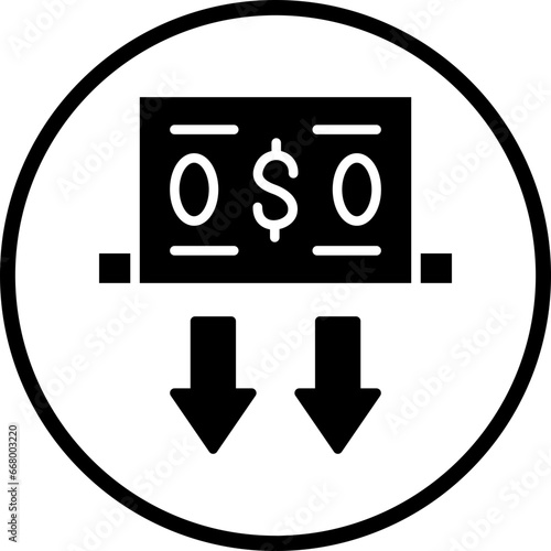Vector Design Deposit Icon Style
