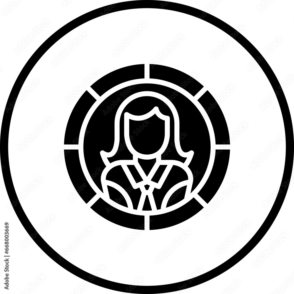 Vector Design Headhunting Icon Style Vector Design Headhunting Icon Style