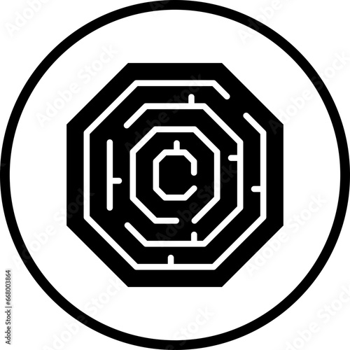 Vector Design Art Conundrum Icon Style