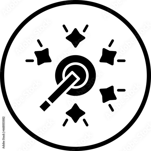Vector Design Auto Enhance Icon Style