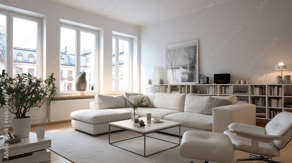 Modern Scandinavian Apartment: The Epitome of Flexibility Modern Scandinavian Apartment: The Epitome of Flexibility