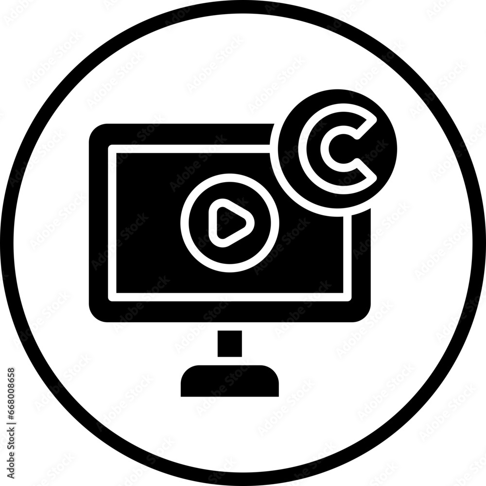 Copyright Icon Style Copyright Icon Style