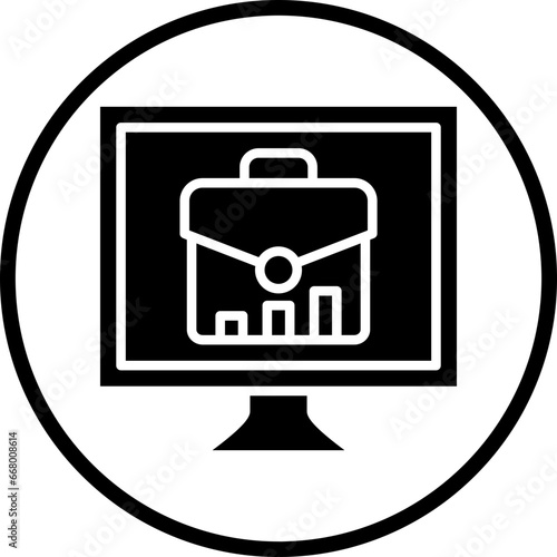 Online Business Icon Style