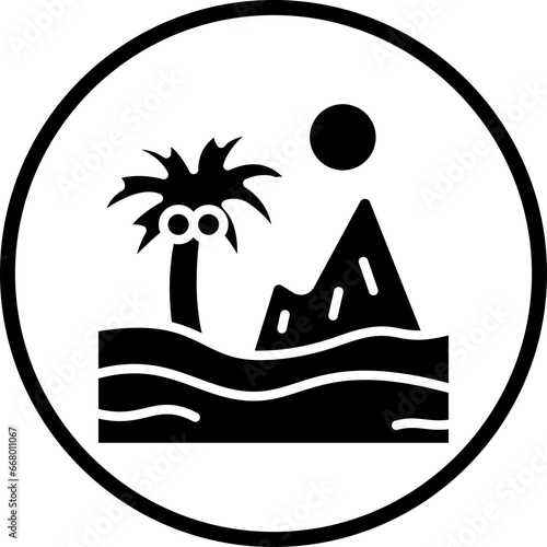 Desert Oasis Icon Style