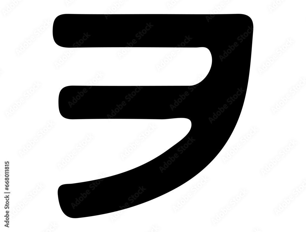 Japanese katakana alphabets silhouette vector art Japanese katakana alphabets silhouette vector art