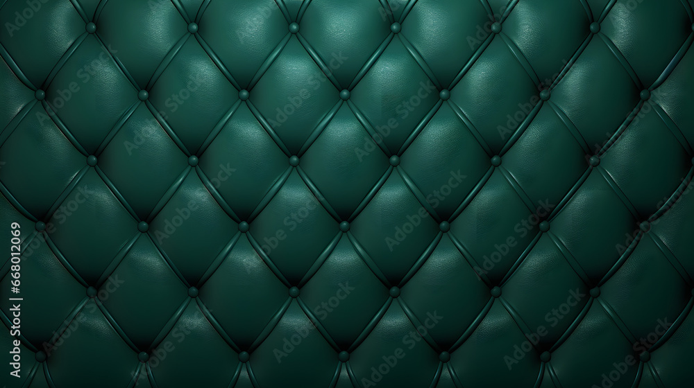 Dark green color. Deep emerald seamless pattern for premium royal party. Luxury template with vintage leather texture wallpaper. generative AI.