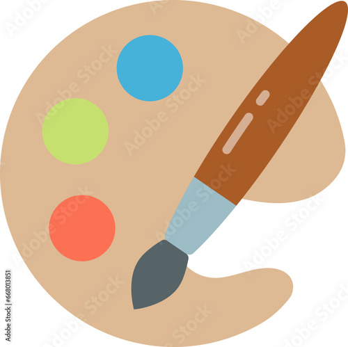Color palette icon