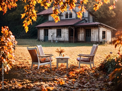 Autumn Countryside Landscape