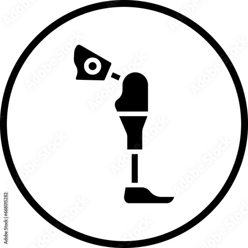 Smart Prosthesis Icon Style