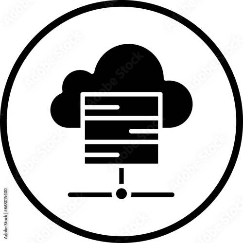 Cloud Storage Icon Style
