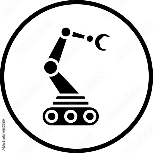 Autonomous Robotics Icon Style