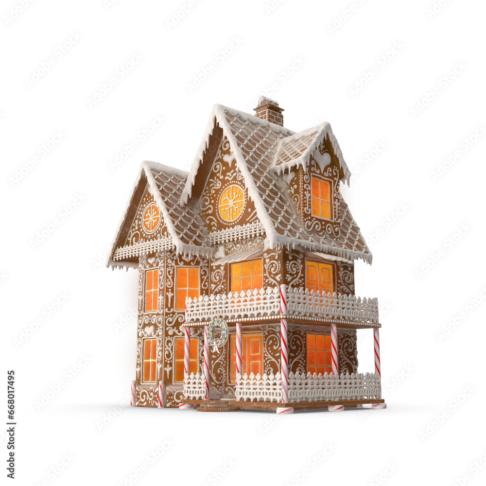 Gingerbread House PNG