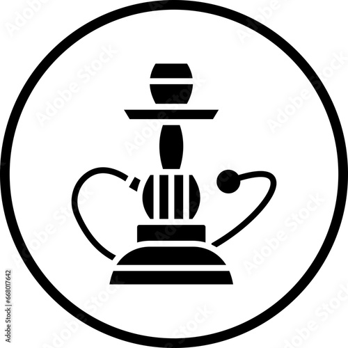 Hookah Icon Style