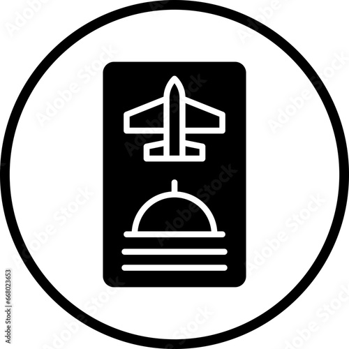 Digital Inflight Menu Icon Style